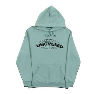 Globe Hoodie - Mint size Large